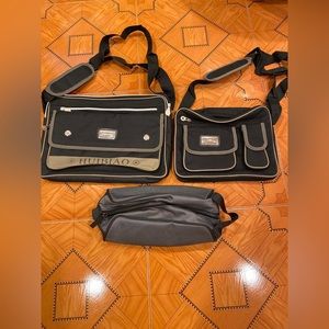 Airexpress travel bags, color-black, travel size